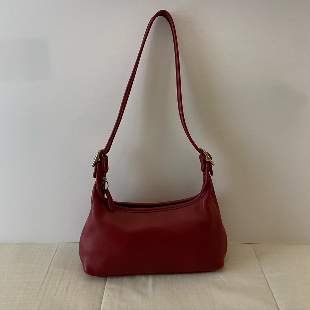 Coach Vintage Red Legacy Shoulder Bag